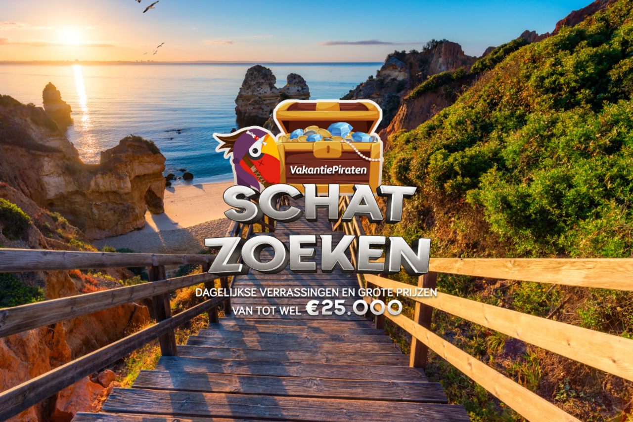 Schat zoeken winactie | Zilveren schatkist Algarve
